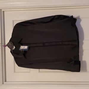 NWT EXPRESS Black portofino slim button down shirt, Size MEDIUM